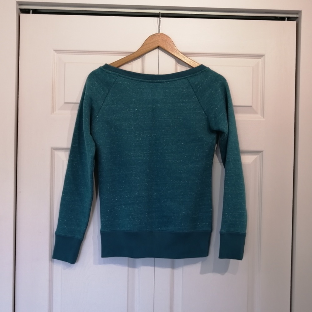 REEBOK Teal Boatneck Pullover BNWT - Picture 3 of 9